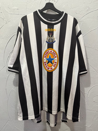 90s Adidas Newcastle United Soccer Jersey. XXLarge
