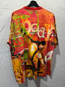 90s Body Glove All Over Print TShirt. XLarge