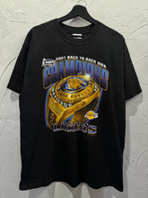 2001 Los Angeles Lakers Ring TShirt. Large