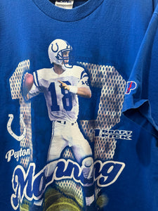 1998 Pro Player Peyton Manning Colts TShirt. XLarge