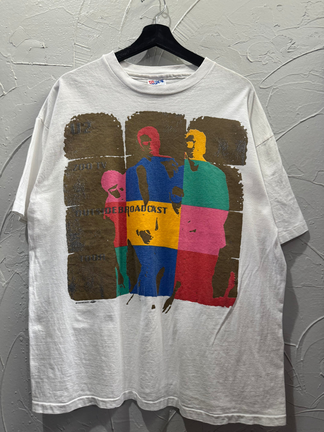 1993 U2 Zoo TV Band Tour TShirt