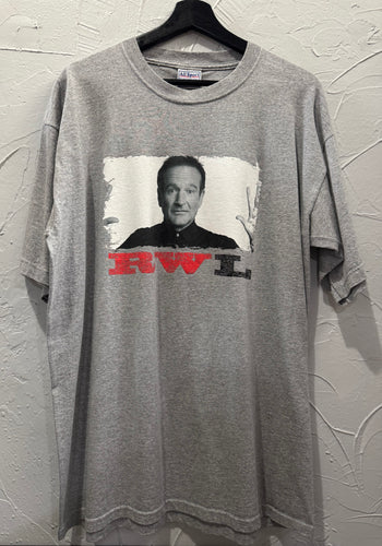 2001 Robin Williams Live Comedy TShirt. XLarge