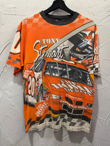 2000 NASCAR Tony Stewart AOP TShirf. Medium