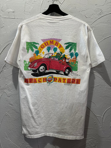 1986 Gumby Beach Patrol TShirt. Medium