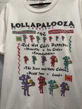 1992 Lollapalooza Festival TShirt. XLarge