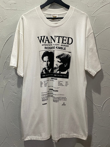 1993 The Fugitive Movie Promo TShirt. XLarge