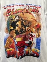 1998 Chicago Bulls Rap TShirt. XXLarge